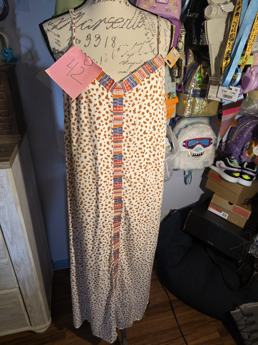 Savannah Jane Plus Size 1x Animal Print Dress